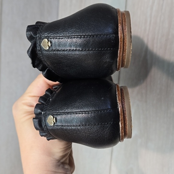 Kate Spade Women Leather Pointed Toe Loafer Slip on shoes flats sz 7M - Picture 8 of 14
